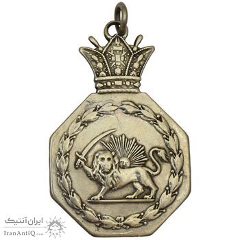 نشان پلیس تامینات (طهران) شماره 55 - VF - احمد شاه