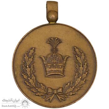 مدال برنز خدمت - AU - رضا شاه