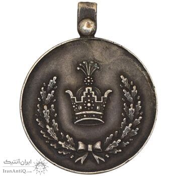 مدال نقره خدمت - EF - رضا شاه