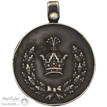 مدال نقره خدمت - EF - رضا شاه