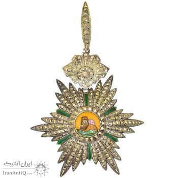 نشان همایونی درجه سه - UNC - احمد شاه