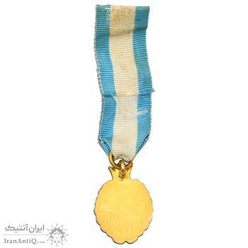 نشان بیست و پنجمین سال سلطنت (ضرب ایران) - شب - AU - محمد رضا شاه