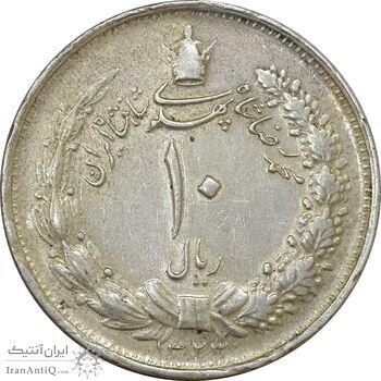 سکه 10 ریال 1323 - EF40 - محمد رضا شاه
