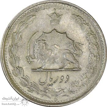 سکه 2 ریال 1330 - MS61 - محمد رضا شاه