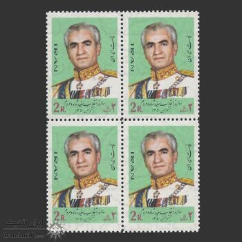 تمبر انقلاب سفید (7) 1350 - محمدرضا شاه تمبر انقلاب سفید (7) 1350 - محمدرضا شاه