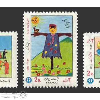 تمبر هفته کودک (6) 1353 - محمدرضا شاه