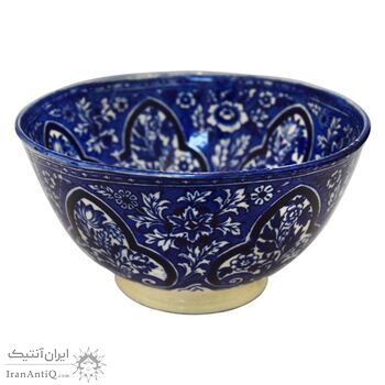 کاسه سرامیکی شیر و خورشید - 15 سانتی - ناصرالدین شاه