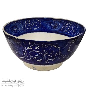 کاسه سرامیکی فرمایشی - 18 سانتی - ناصرالدین شاه