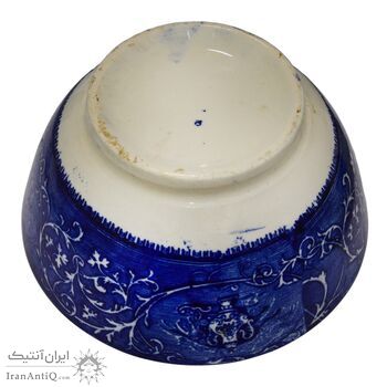 کاسه سرامیکی فرمایشی - 18 سانتی - ناصرالدین شاه