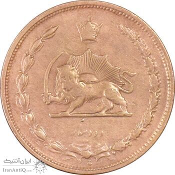 سکه 2 دینار 1310 - EF40 - رضا شاه