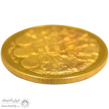 مدال برنز لوایح دوازده گانه 1341 (نمونه) - PF64 - محمد رضا شاه