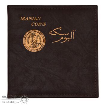 آلبوم سکه با گنجایش 120 سکه با کاور