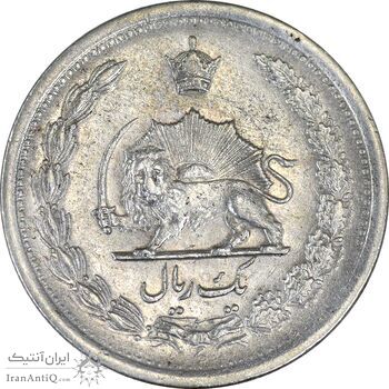 سکه 1 ریال 1310 - EF45 - رضا شاه