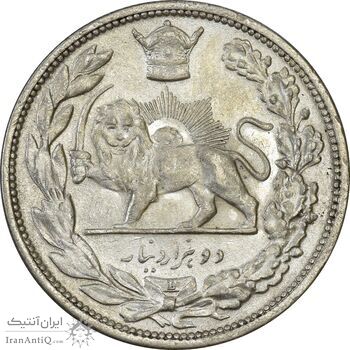 سکه 2000 دینار 1306L تصویری - MS61 - رضا شاه سکه 2000 دینار 1306L تصویری - MS61 - رضا شاه
