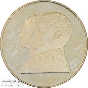 مدال های نقره سری جشنهای 2500 ساله شاهنشاهی - UNC - محمد رضا شاه