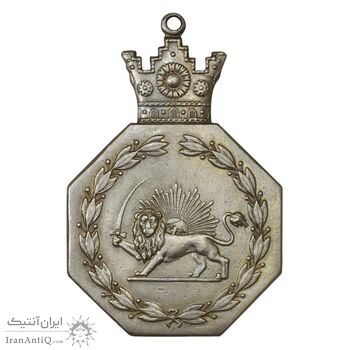 نشان پلیس تامینات (اشرف) شماره 1160 - EF40 - رضا شاه نشان پلیس تامینات (اشرف) شماره 1160 - EF40 - رضا شاه