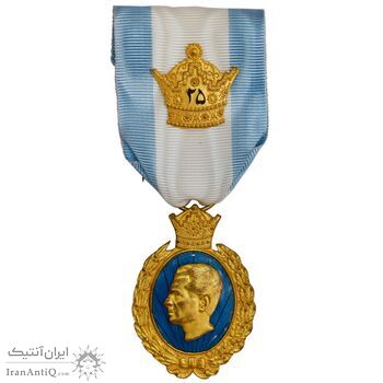 نشان بیست و پنجمین سال سلطنت - UNC - محمد رضا شاه