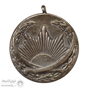 مدال نقره ذوالفقار - EF40 - رضا شاه