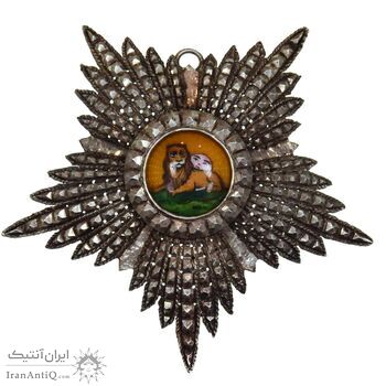نشان همایونی درجه چهار - AU - احمد شاه