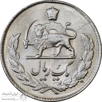 سکه 1 ریال 1335 - MS63 - محمد رضا شاه