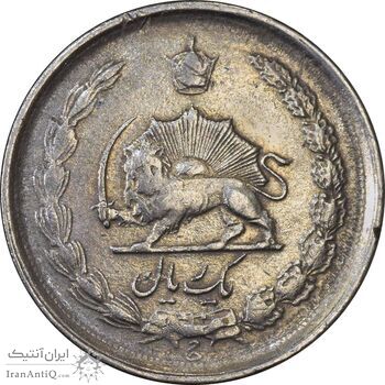 سکه 1 ریال 1337 - VF35 - محمد رضا شاه سکه 1 ریال 1337 - VF35 - محمد رضا شاه
