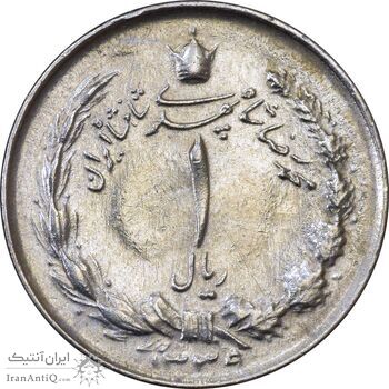 سکه 1 ریال 1339 - AU50 - محمد رضا شاه