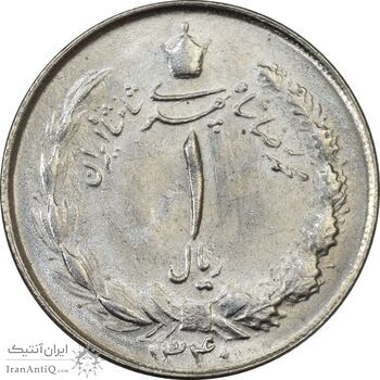سکه 1 ریال 1340 - MS61 - محمد رضا شاه