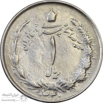 سکه 1 ریال 1340 - VF35 - محمد رضا شاه