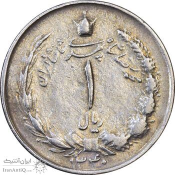 سکه 1 ریال 1340 - VF35 - محمد رضا شاه