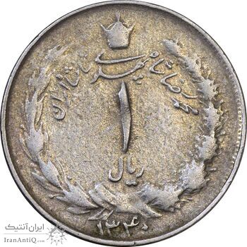 سکه 1 ریال 1340 - VF30 - محمد رضا شاه سکه 1 ریال 1340 - VF30 - محمد رضا شاه