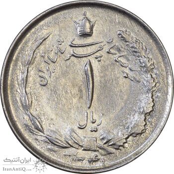 سکه 1 ریال 1341 - MS61 - محمد رضا شاه