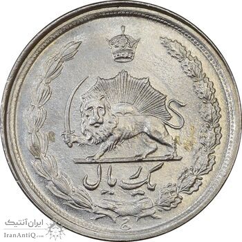 سکه 1 ریال 1349 - MS62 - محمد رضا شاه سکه 1 ریال 1349 - MS62 - محمد رضا شاه