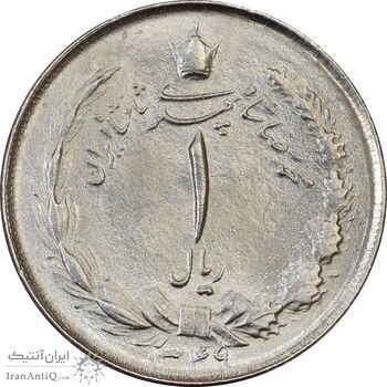 سکه 1 ریال 1349 - MS62 - محمد رضا شاه