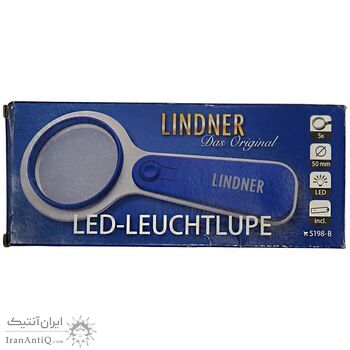 ذره بین با چراغ (کوچک) مارک لیندر (Lindner) - 5x