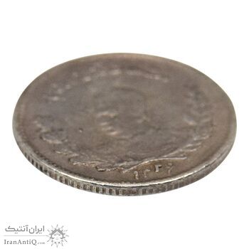 سکه 500 دینار 1326 تصویری - AU58 - محمد علی شاه