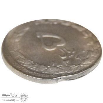 سکه 5 ریال 1360 پرسی (خارج از مرکز) - MS61 - جمهوری اسلامی