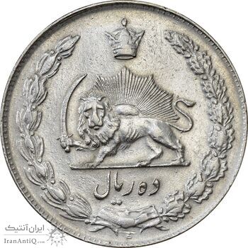 سکه 10 ریال 1340 - AU50 - محمد رضا شاه سکه 10 ریال 1340 - AU50 - محمد رضا شاه