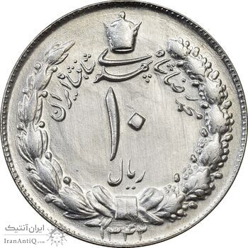 سکه 10 ریال 1342 - MS61 - محمد رضا شاه سکه 10 ریال 1342 - MS61 - محمد رضا شاه