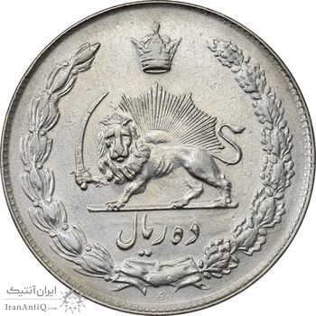 سکه 10 ریال 1343 (ضخیم) - AU50 - محمد رضا شاه