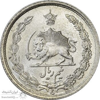 سکه نیم ریال 1314 - MS65 - رضا شاه