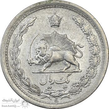 سکه 1 ریال 1311 - EF40 - رضا شاه