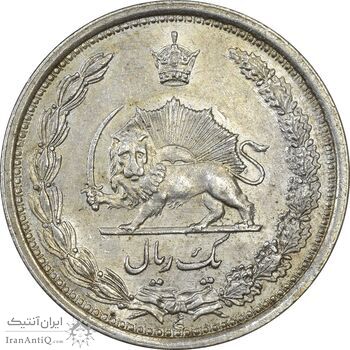 سکه 1 ریال 1312 - MS61 - رضا شاه