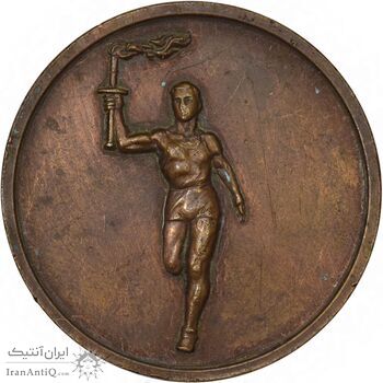 مدال یادبود المپیاد ورزشی آموزشگاههای کشور (کوچک) متفاوت - EF45 - محمدرضا شاه مدال یادبود المپیاد ورزشی آموزشگاههای کشور (کوچک) متفاوت - EF45 - محمدرضا شاه