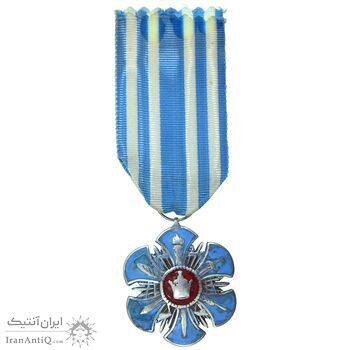 نشان پاس درجه 3 (با روبان) - VF - محمد رضا شاه