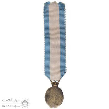 نشان بیست و پنجمین سال سلطنت (ضرب فرانسه) - شب - AU - محمد رضا شاه نشان بیست و پنجمین سال سلطنت (ضرب فرانسه) - شب - AU - محمد رضا شاه