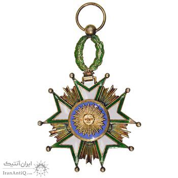 نشان تاج درجه چهار 1332 - EF - احمد شاه