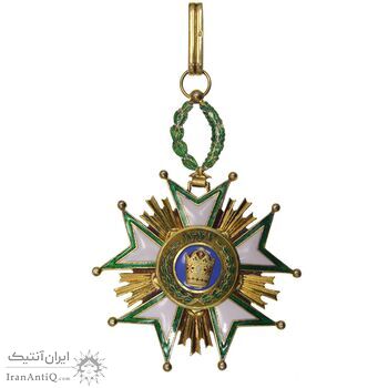 نشان تاج درجه سه 1332 - AU - احمد شاه