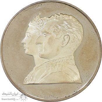 مدال های نقره سری جشنهای 2500 ساله شاهنشاهی - PF65 - محمد رضا شاه