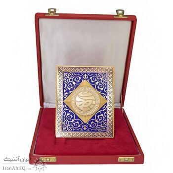 لوح یادبود بازی های آسیایی تهران 1353 (جعبه فابریک) - UNC - محمد رضا شاه لوح یادبود بازی های آسیایی تهران 1353 (جعبه فابریک) - UNC - محمد رضا شاه