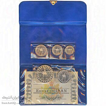 مدال های نقره سری جشنهای 2500 ساله شاهنشاهی - UNC - محمد رضا شاه